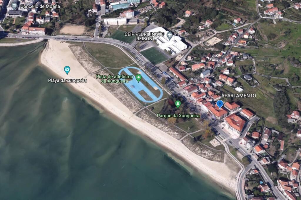 Апартаменты Primera Linea De Playa Rias Baixas, Моания Экстерьер фото